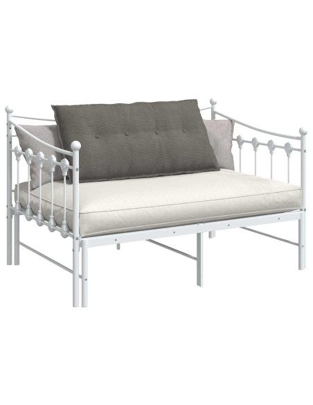 Cuscino per Schiena Grigio chiaro 100 x 50 cm Tessuto in Cords