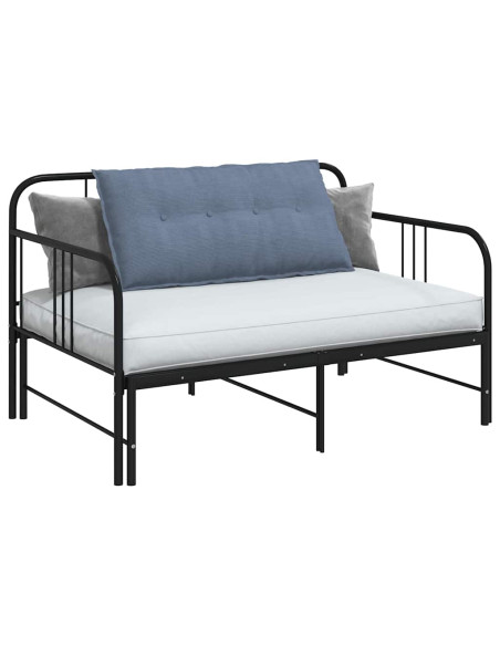 Cuscino per Schiena Blu 100 x 50 cm Tessuto in Cords