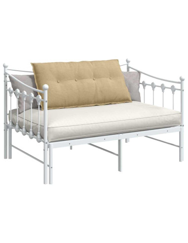 Cuscino per Schiena Grigio Verde 100 x 50 cm Tessuto in Cords