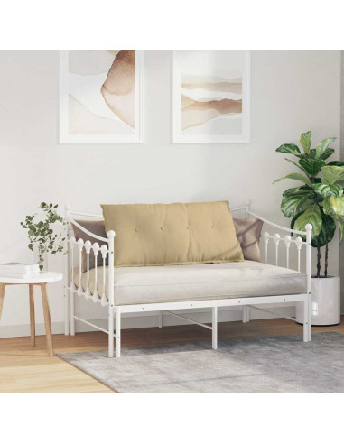 Cuscino per Schiena Grigio Verde 100 x 50 cm Tessuto in Cords