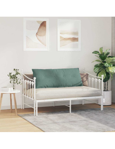 Cuscino per Schiena Verde Mare 120 x 50 cm Tessuto in Cords