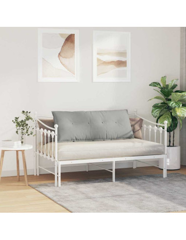 Cuscino per Schiena Grigio chiaro 120 x 50 cm