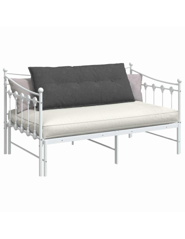 Cuscino per Schiena Grigio scuro 120 x 50 cm Tessuto in Cords