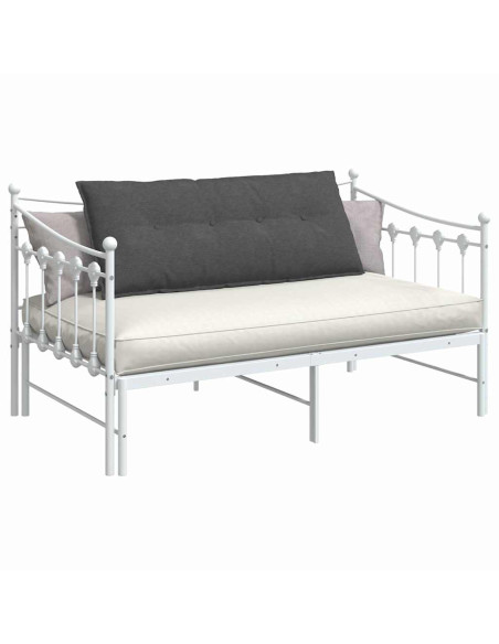 Cuscino per Schiena Grigio scuro 120 x 50 cm Tessuto in Cords