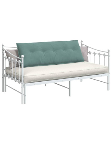 Cuscino per Schiena Verde Mare 140 x 50 cm Tessuto in Cords