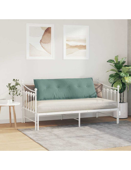 Cuscino per Schiena Verde Mare 140 x 50 cm Tessuto in Cords