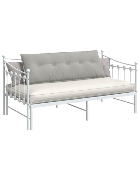 Cuscino per Schiena Grigio chiaro 140 x 50 cm