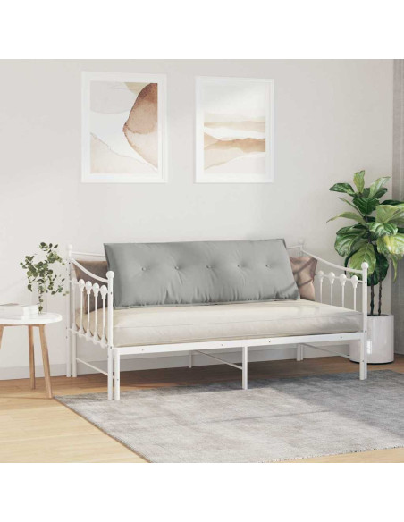 Cuscino per Schiena Grigio chiaro 140 x 50 cm