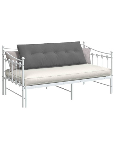 Cuscino per Schiena Grigio scuro 140 x 50 cm