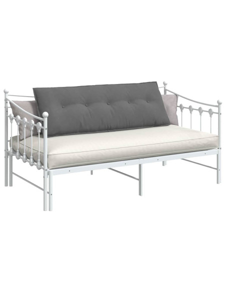 Cuscino per Schiena Grigio scuro 140 x 50 cm