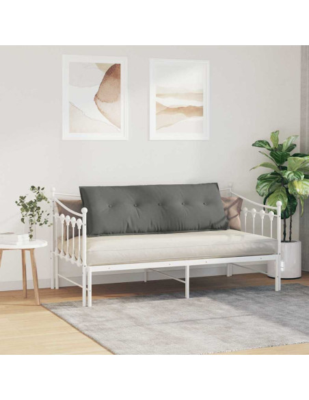 Cuscino per Schiena Grigio scuro 140 x 50 cm