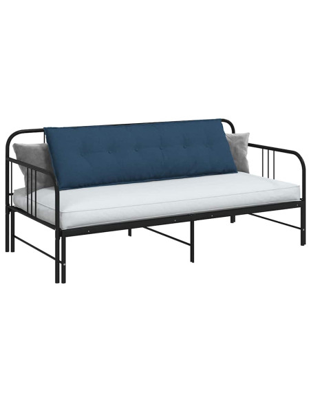 Cuscino per Schiena Blu 160 x 19 x 50 cm Tessuto