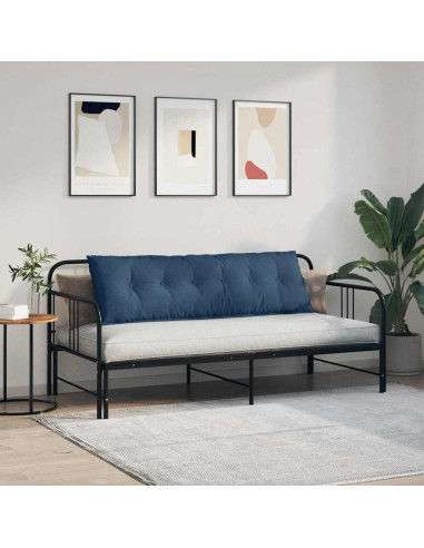 Cuscino per Schiena Blu 160 x 19 x 50 cm Tessuto