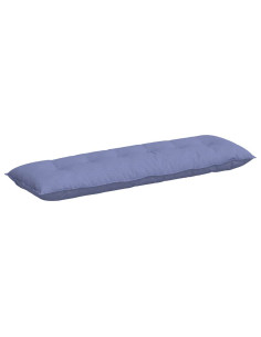 Cuscino per Schiena Blu jeans 160 x 19 x 50 cm Tessuto 2