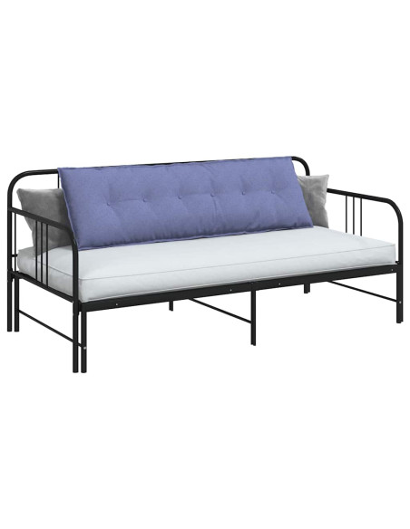 Cuscino per Schiena Blu jeans 160 x 19 x 50 cm Tessuto