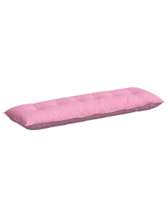 Cuscino per Schiena Rosa 160 x 19 x 50 cm Tessuto 2