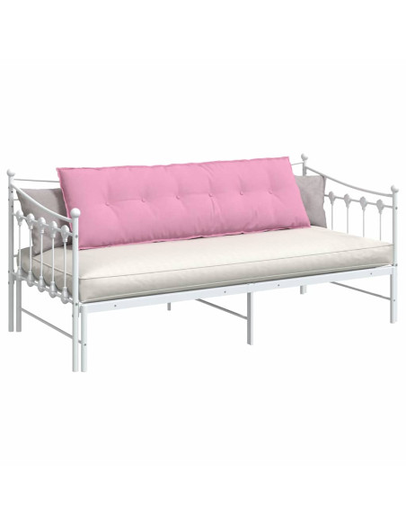 Cuscino per Schiena Rosa 160 x 19 x 50 cm Tessuto