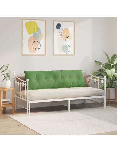 Cuscino per Schiena Verde chiaro 160 x 50 cm Tessuto in Cords