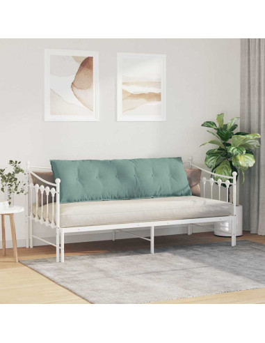 Cuscino per Schiena Verde Mare 160 x 50 cm Tessuto in Cords