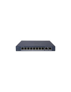 SWITCH HIKVISION SMART MANAGED POE GIGABIT L2, 8 GIGABIT RJ45 POE PORTS, 2 GIGABIT SFP PORT, 802.3AF