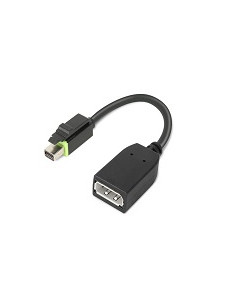 Lenovo 4X90Q93975 cavo e adattatore video Mini DisplayPort DisplayPort Nero