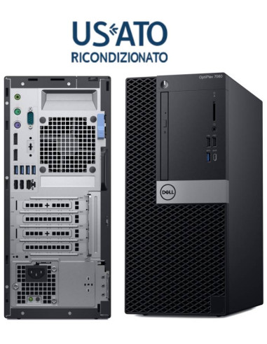 PC REF I7 16GB 512SSD NVME W11P I7-8700 DELL 7060 TOWER