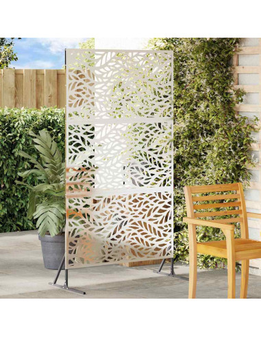 Schermo per Privacy Grigio 100 x 50 x 180 cm Acciaio