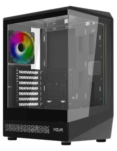 CASE MID-TOWER DEMON TH100 NO PSU 2USB3 0,5MM 1 TYPE C 1FAN ARGB ATX