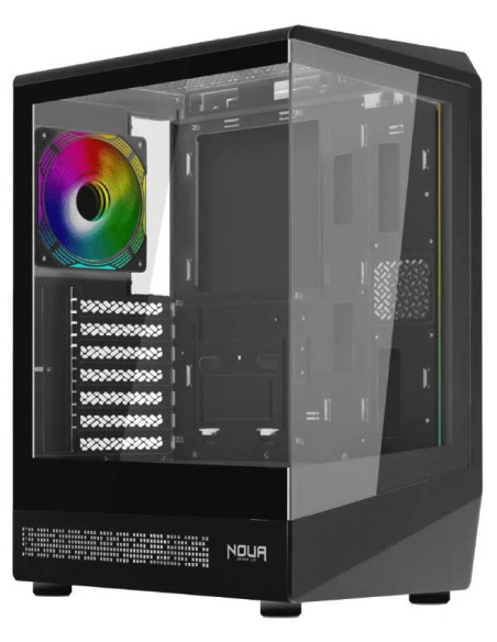 CASE MID-TOWER DEMON TH100 NO PSU 2USB3 0,5MM 1 TYPE C 1FAN ARGB ATX