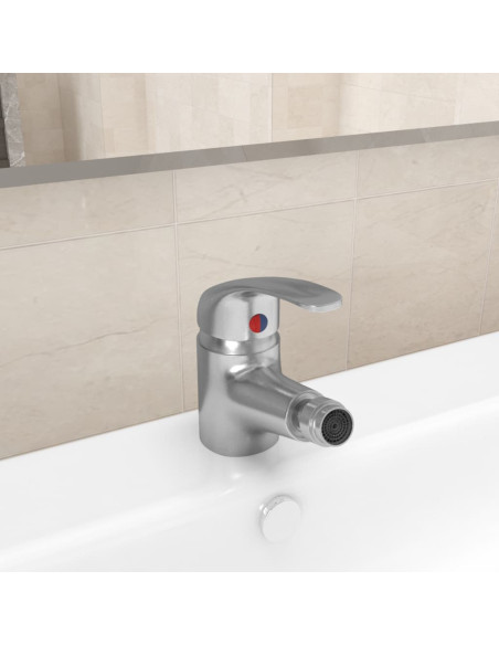 Rubinetto Miscelatore per Bidè Argento 13x12 cm