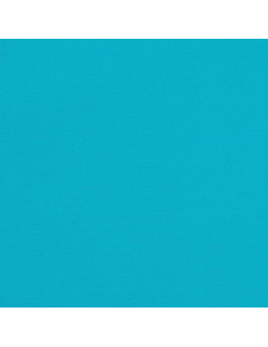 Cuscino Rotondo Turchese Ø 100x11 cm in Tessuto Oxford