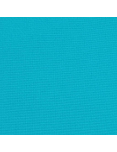 Cuscino Rotondo Turchese Ø 100x11 cm in Tessuto Oxford