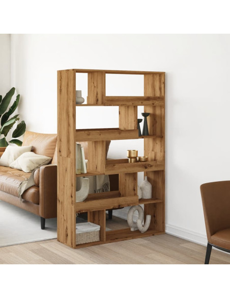 Libreria Rovere Artigianale 100x33x156,5 cm in Truciolato