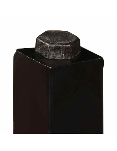 Set da Bar 7 pz in Legno Massello di Recupero Vera Pelle e Tela