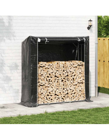 Rastrelliera per Legna con Copertura Antipioggia 200x60x200 cm