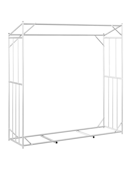 Rastrelliera per Legna con Copertura Antipioggia 200x60x200 cm