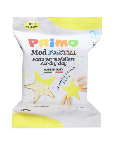 PASTA PER MOD. 250GR GIALLO CHIARO