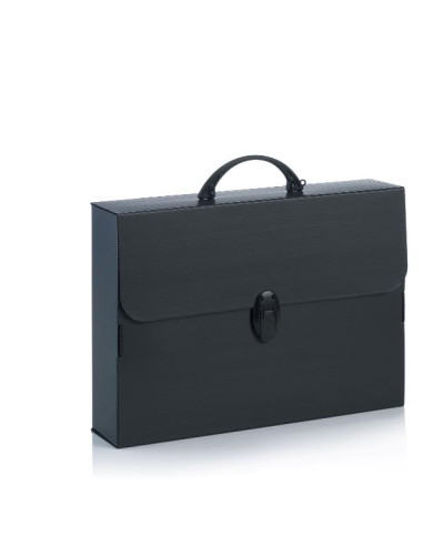 VALIG.POLI.TOTAL BLACK 37.5X27X8