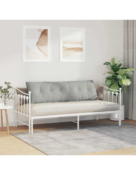 Cuscino per Schiena Grigio chiaro 160 x 50 cm