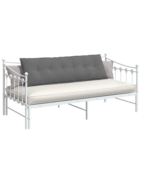 Cuscino per Schiena Grigio scuro 160 x 50 cm