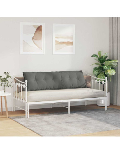 Cuscino per Schiena Grigio scuro 160 x 50 cm