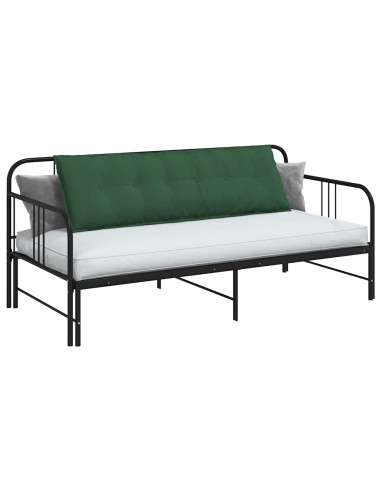 Cuscino per Schiena Verde Giungla 160 x 50 cm Tessuto in Cords