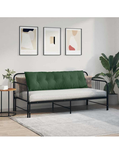 Cuscino per Schiena Verde Giungla 160 x 50 cm Tessuto in Cords