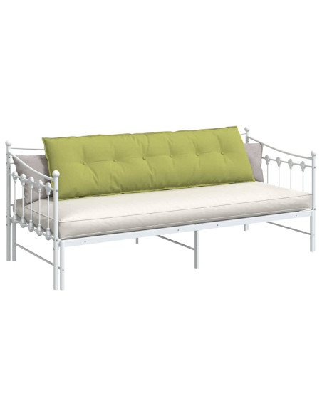 Cuscino per Schiena Verde chiaro 180 x 19 x 50 cm Tessuto