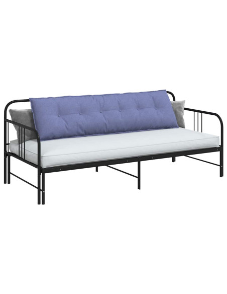 Cuscino per Schiena Blu jeans 180 x 19 x 50 cm Tessuto