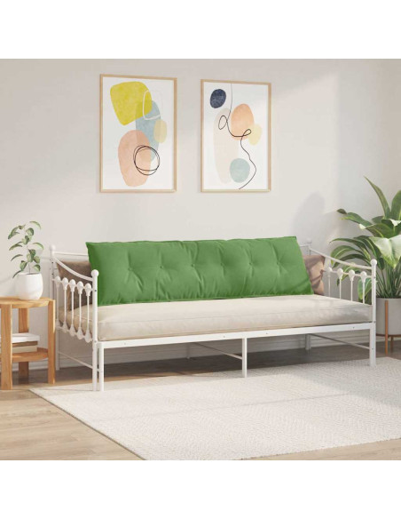 Cuscino per Schiena Verde chiaro 180 x 50 cm Tessuto in Cords