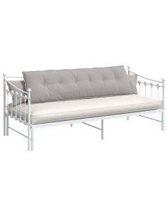 Cuscino per Schiena Grigio chiaro 180 x 50 cm 2