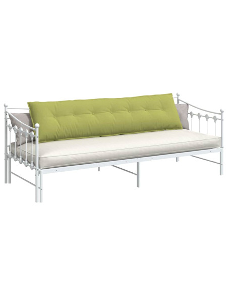 Cuscino per Schiena Verde chiaro 200 x 19 x 50 cm Tessuto