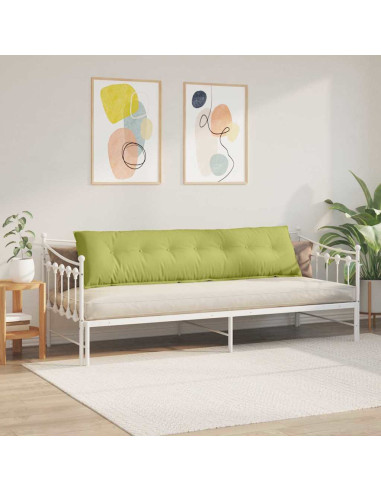 Cuscino per Schiena Verde chiaro 200 x 19 x 50 cm Tessuto