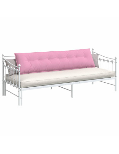 Cuscino per Schiena Rosa 200 x 19 x 50 cm Tessuto